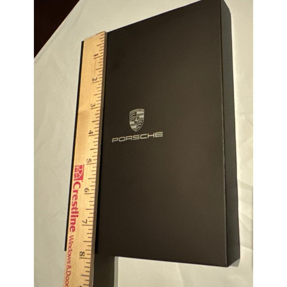 PORSCHE Gift Box Only ~ 8” x 6” x 1” OEM Empty Ice Cube Tray Box‎ P Car Holiday - Picture 5 of 7